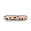 Palermo 3 Seater Click Clack Sofa cum Bed In Peach Floral Colour