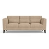 Lewis Sofa (Colour : Sandshell Beige, Cushion : Soft, Seater : 3+1+1)
