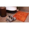 Nellie Orange Solid Natural Fiber 23x15 inches Anti-Skid Bath Mat