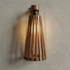 Billet Brown Solid Wood Wall Lights