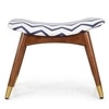 Zuno Blue Stripes Seating Stool