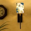 Devansh Metal Electric Wall Light in Black Colour with Multi Shade Count of 1 Light