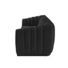 Rosa Fabric Sofa (Black)