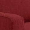 Apollo Sofa (Colour : Salsa Red, Cushion : Soft, Back Type : High Back, Seating Capacity : Left Aligned 2 Seater + Left Aligned Chaise + Ottoman)