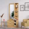Hexa Red Wooden Dressing Table in Giant Wood Colour