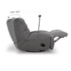 Avery One Seater Manual Fabric Recliner in Graphite Grey Colour