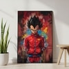 The Castle Decor Anime Power Fighter Wall Art Framed Painting 20x30 Inch
