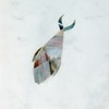 Marble fish Inlay Egde Cutting Platter