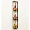 Desert Art Metal Handpainted Three Sardar Wall Hanging in Multicolour