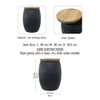 Metalsmith Metal Side Table in Black Finish