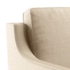 Abbey Sectional Sofa (Colour : Pearl, Cushion : Soft, Seater : Left Aligned 3 Seater + Left Aligned Chaise)