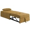 Evenie 1 Seater Pull Out Sofa cum Bed  in Yellow Colour