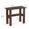 Efflino Engineered Wood Study Table In Brown Maple Finish