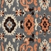 Multicolor Traditional Machine Made Polyester 2 X 5 Feet Carpet