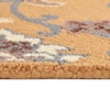 Presto Gold Traditional Hand Tufted Wool Carpet 5X7 Feet