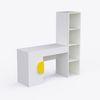 Joy Ride Study Table In White Colour