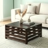 Montreal Sheesham Wood Coffee Table In Walnut Finish