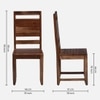 Baker 2 Seater Dining Set  In Teak Finish