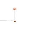 Eddie Multicolour Cotton Shade Floor Lamp
