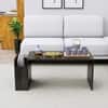 Hexa Engineered Wood Coffee Table In Flower Wenge