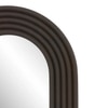 Rensa Solid Wood Mirror Frame In Dark Walnut Finish