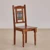 Earth Solid Wood Dining Chair in Honey