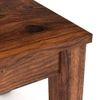 Arabia Xl Storage 6 Seater Dining Table In Teak Finish