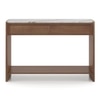 Tavo Solid Wood and Toronto Console Table In Antique Amber Finish