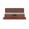 Devoto Solid Wood Wall Mounted Prayer Unit In Honey Finish