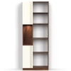 Orivo Engineered Wood Bookshelf in Brown Colour