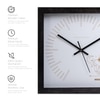 Aries Zodiac Wood Wall Clock with Minimal White Dial