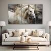 The Castle Decor Modern Horse Abstract Wall Art Set of 5 27x48 Inch