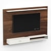 Bluewud Lami Engineered Wood Tvcabinet In Brown Maple & White Finish