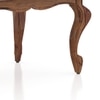 Nitara Oval Solid Wood Coffee Table In Teak Finish