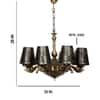 Devansh Metal Electric Wall Light in Multi Colour with Multi Shade Count of 2 Lights