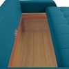 Calliro  Pull Out Sofa cum Bed  in T Blue Colour