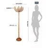 Devansh Wooden Foor Lamp