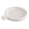 NikkisPride Handcrafted White Marble Spoon Holder