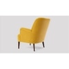 London Fabric Accent Chair in Yellow Colour