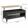 Wynmist Coffee Table Desk Grey