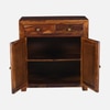Sheesham Wood 2 Door 2 Drawer Sideboard In Provincial Teak Finish