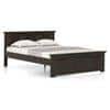 Alexandra King Size Bed Without Storage In American Walnut Finish