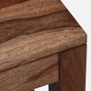 Elian Solid Wood Dining Chair in Warm Walnut Finish - Set of 2