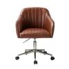 Doe Buck Colm Modern Brown Leatherette Office Chair
