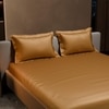 Stoa Paris 300TC UltrSatin King Bedsheet Set Satin King Night Gold