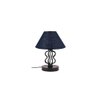 Diana Blue jute Shade Iron Table Lamp