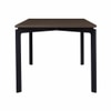 Scandinavian Navid Dining Table Brown Walnut Finish