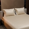 Stoa Paris 300TC UltrSatin King Bedsheet Set Satin King Night Ivory