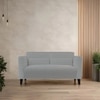 2 Seater Light Grey Sofa Cover