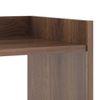 Megan Engineered Wood Bookshelf in Classic Walnut Finish